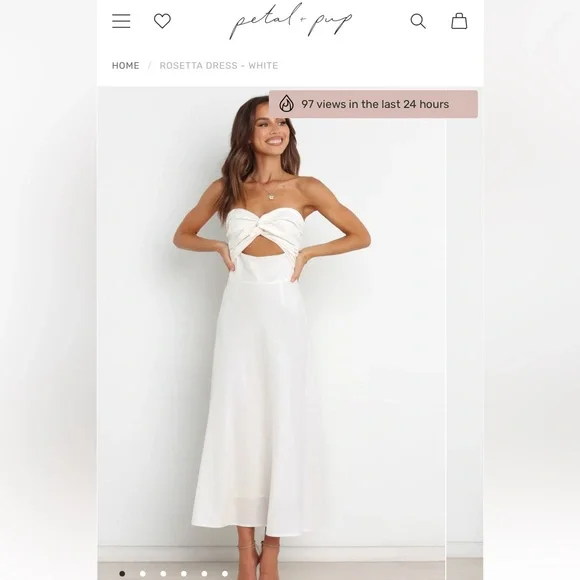 Petal & Pup | Dresses | Petal And Pup Rosetta Dress White | Poshmark